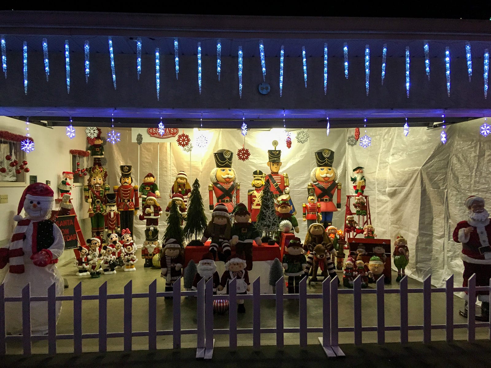 Nutcracker Christmas House in Victoria