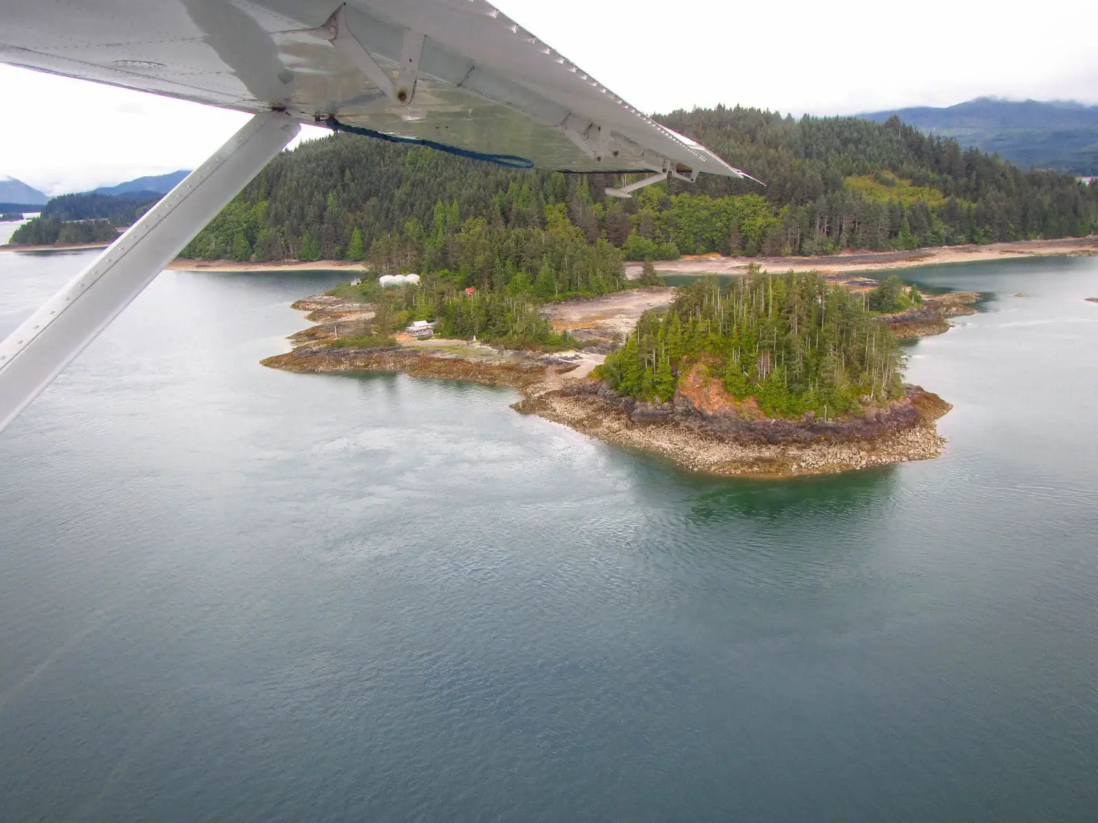 Haida Gwaii from a floatplane - Photo: Yvrsigmatech