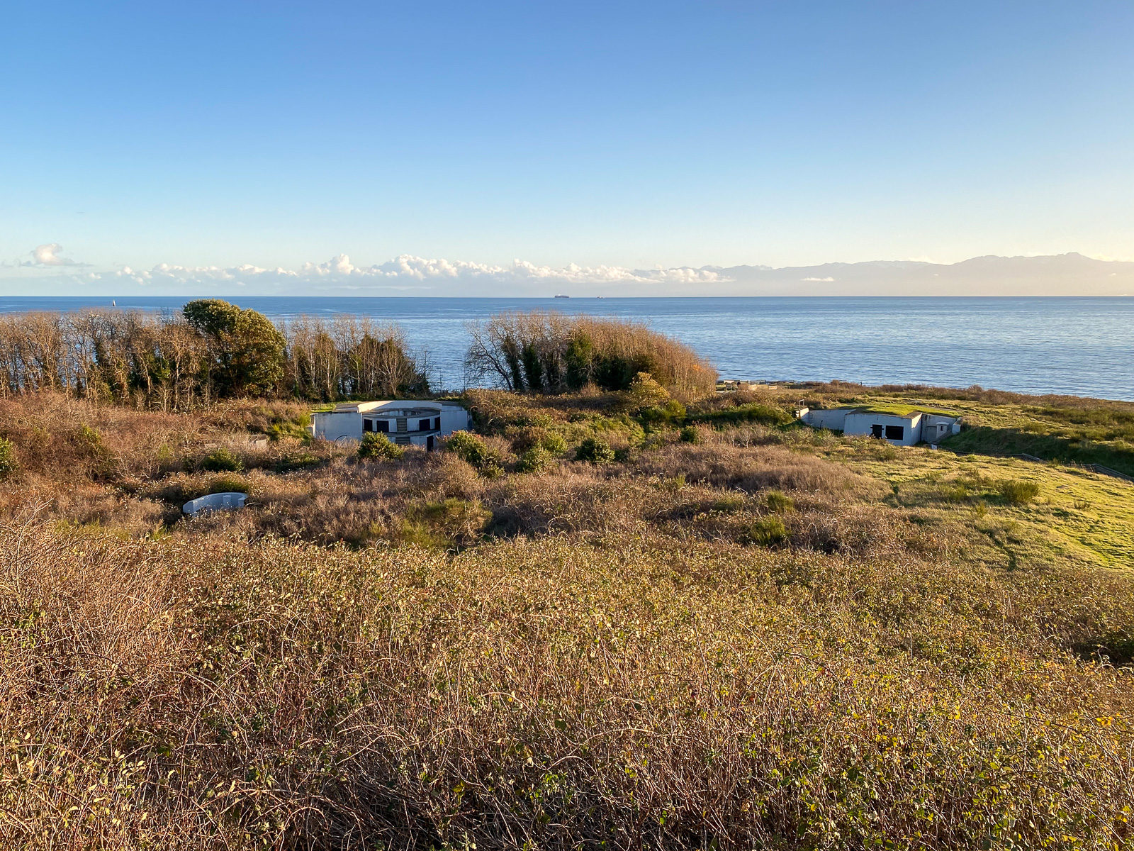 The historic site of Fort Macaulay at Macaulay Point Park