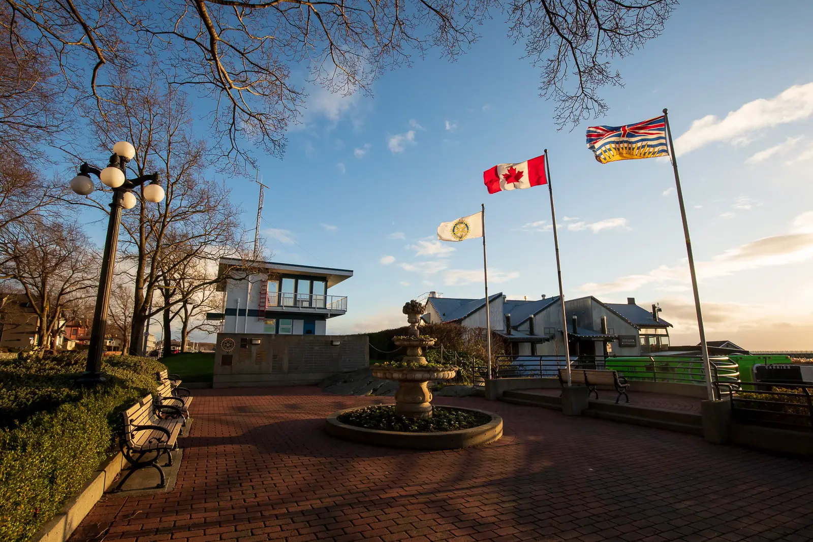 The Rotary International Garden Plaza at The Breakwater District in Victoria