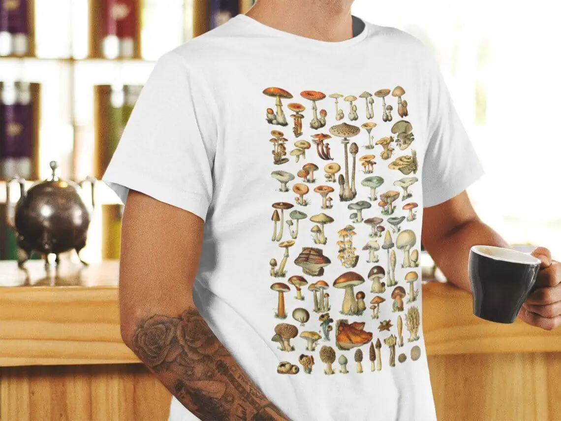 Vintage Mushroom Shirt