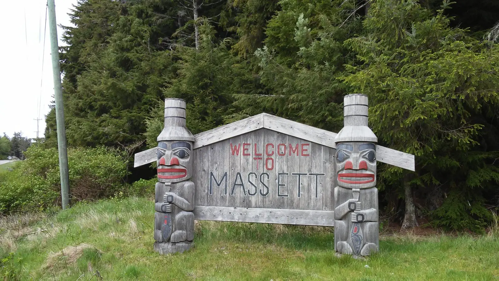 Welcome to Masset sign - Photo: William Matheson (CC)