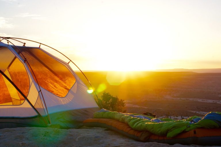 The best backpacking sleeping bags under $100 will let you wake up to beautiful sunrises like this