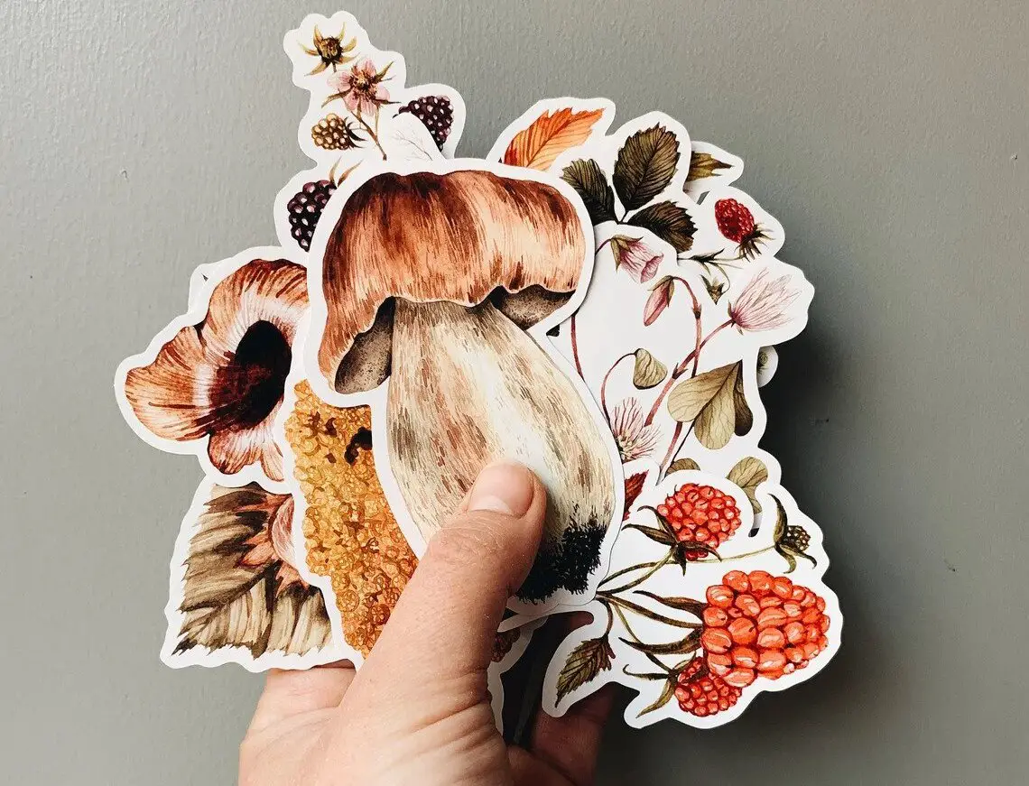 Wild Foods Sticker Set